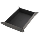 Dice Tray: Rectangle: Black/Gray