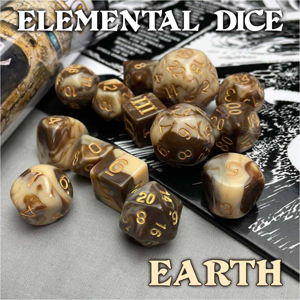 Dungeon Crawl Classics DCC Dice: Earth Elemental