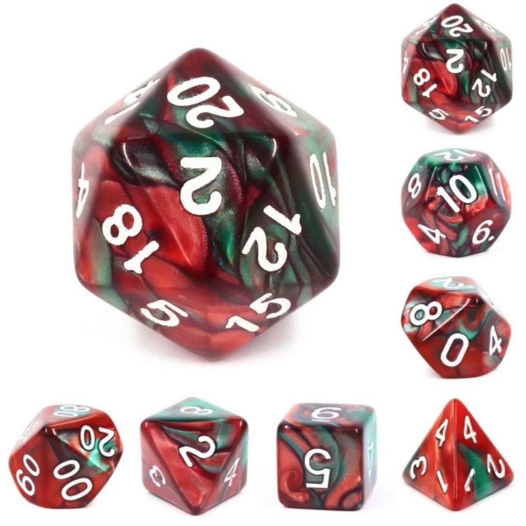 Foam Brain - Burning Bush RPG Dice Set