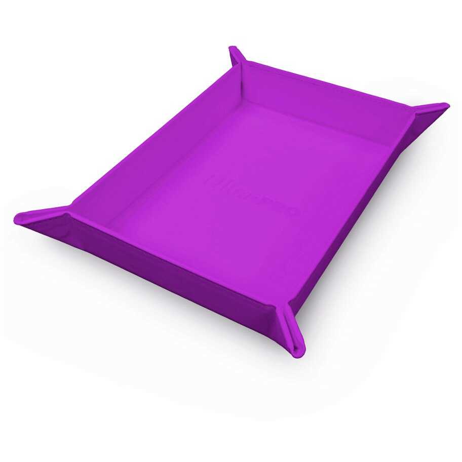 Dice Tray: Vivid Magnetic Foldable - Purple