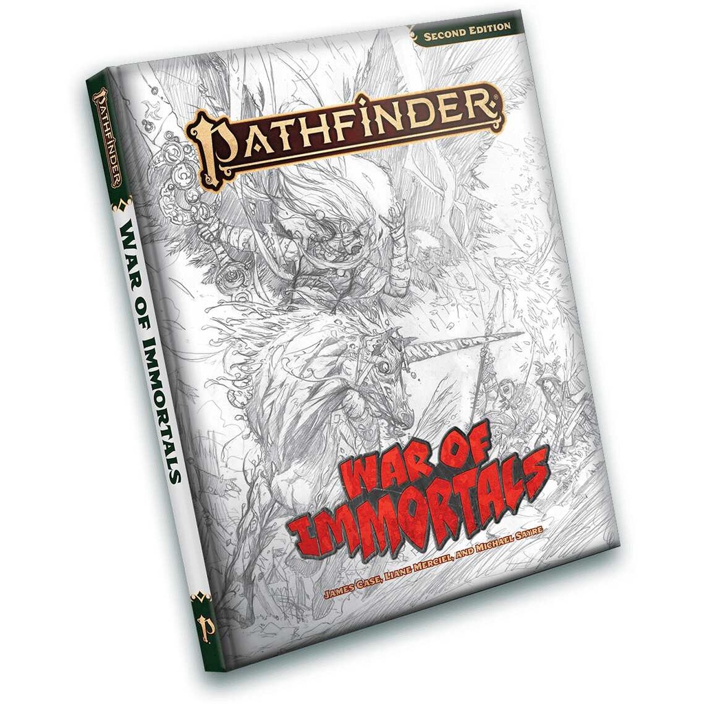 Pathfinder 2E: War of Immortals (Sketch Cover)