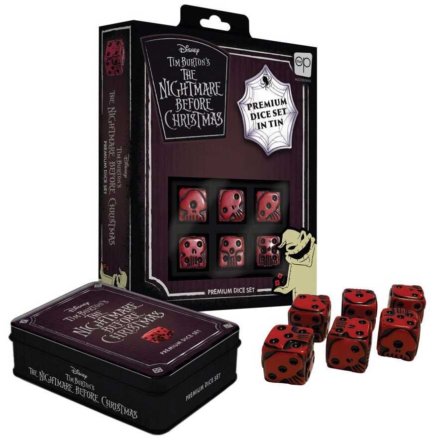 Nightmare Before Christmas Premium d6 set