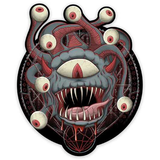 Forged - Beholder Waterproof Die Cut Vinyl Sticker