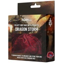 Dice Bag with Pockets: Dragon Storm Red Dragon Scales