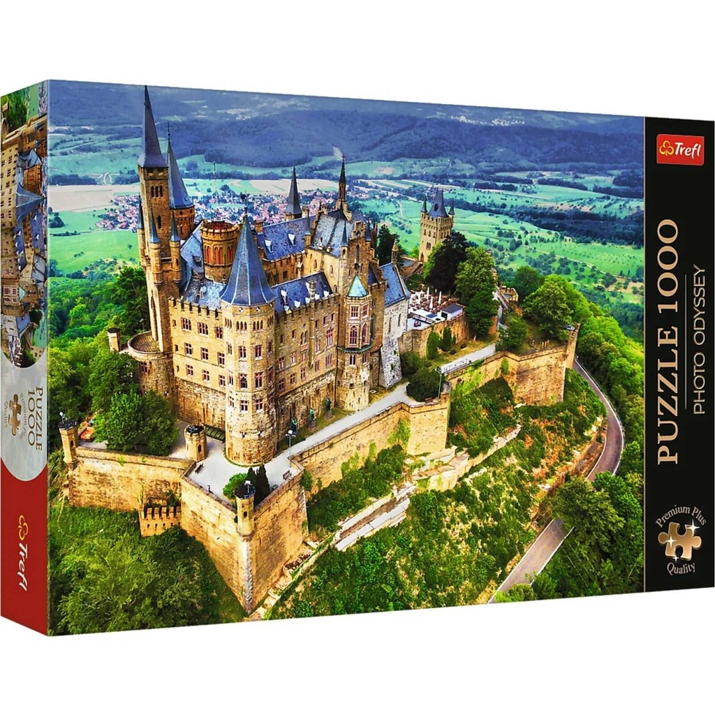 Puzzle: Hohenzollern Castle, Germany 1000pc