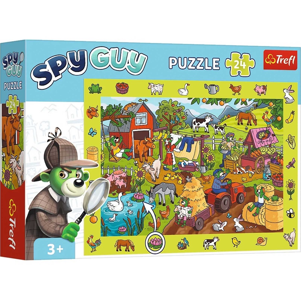 Puzzle: Spy Guy: Farm 100pc