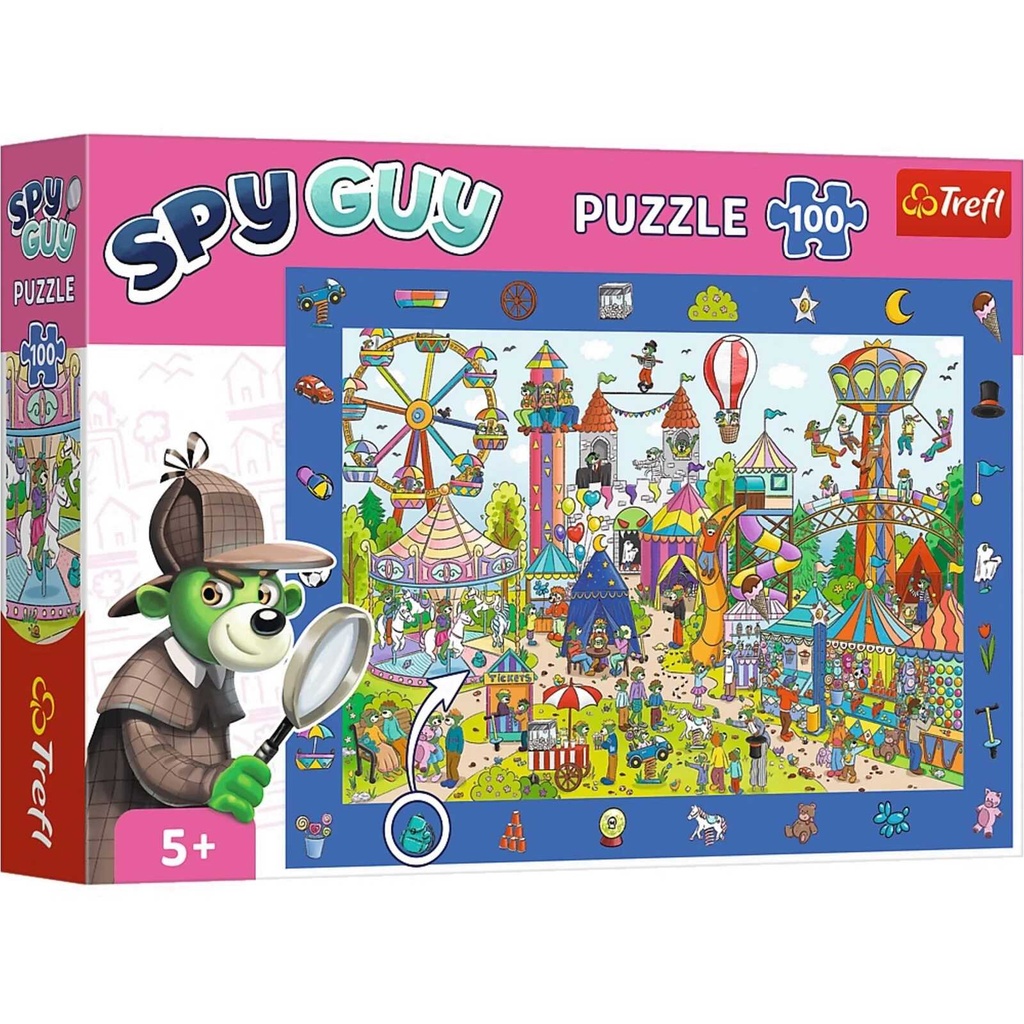 Puzzle: Spy Guy: Amusement Park 100pc