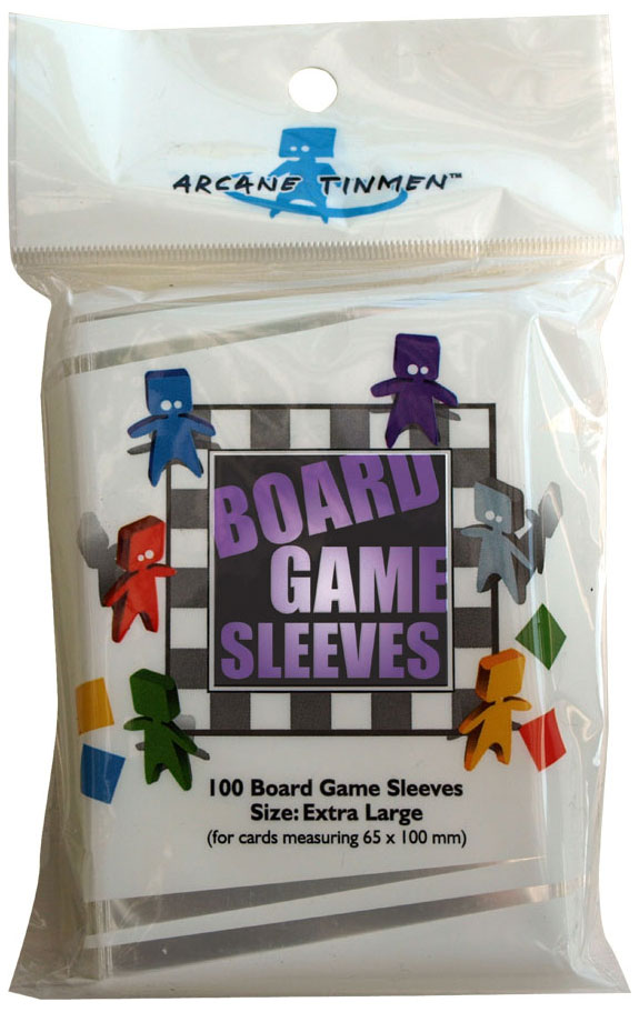 Board Game Sleeves - Extra Large (65x100mm)