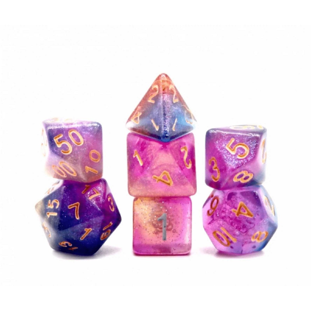 Foam Brain - Andromeda’s Nebula RPG Dice Set