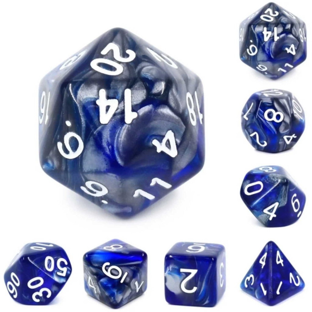 Foam Brain - Cold Iron RPG Dice Set