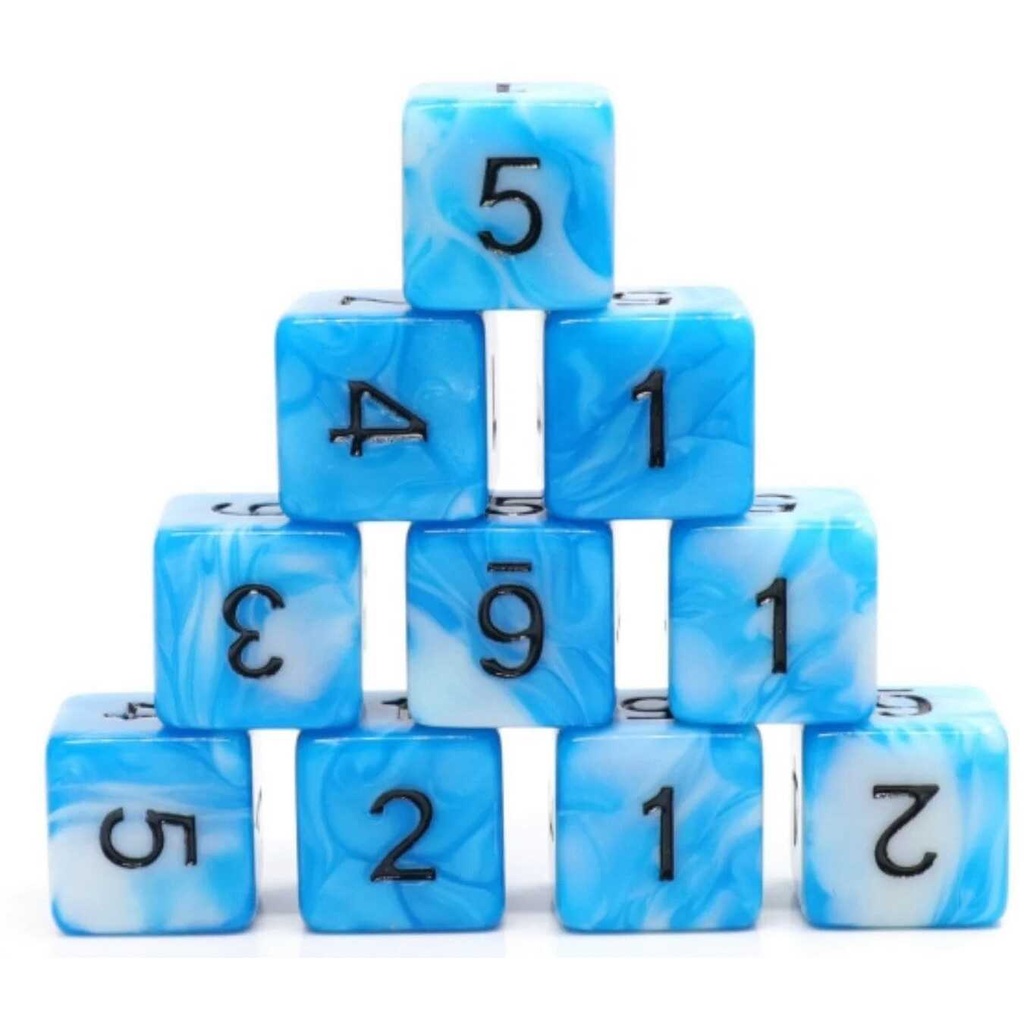 Foam Brain - Cumulus Cloud - 12 piece D6's