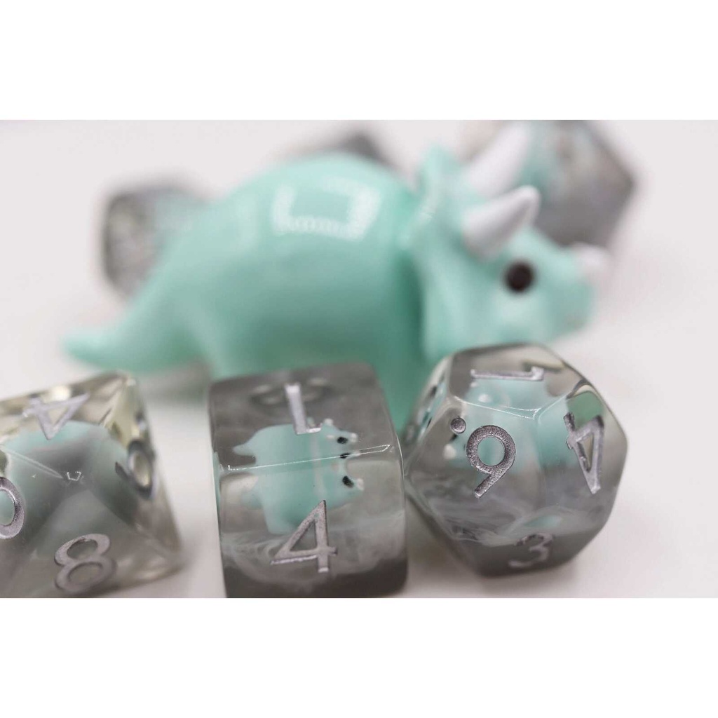 Foam Brain - Baby Triceratops RPG Dice Set