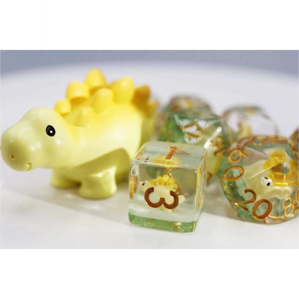 Foam Brain - Stegosaurus RPG Dice Set