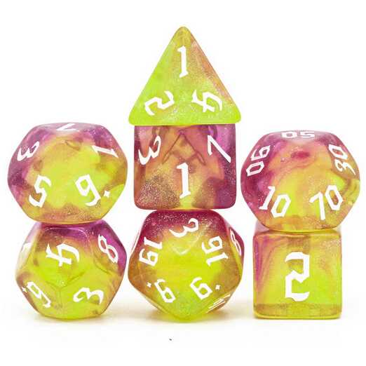 Foam Brain - Twilight Elemental RPG Dice Set