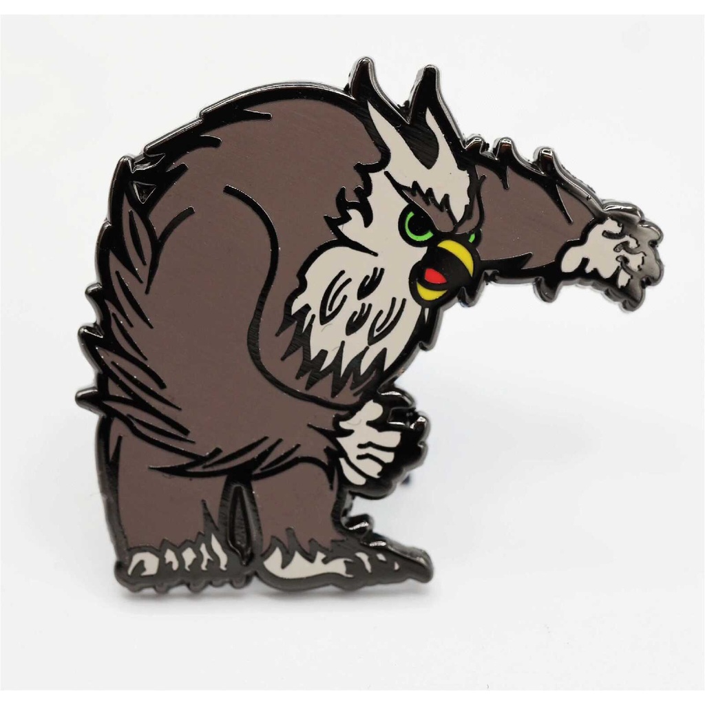 Foam Brain - Monster Index Pin: Owl Bear