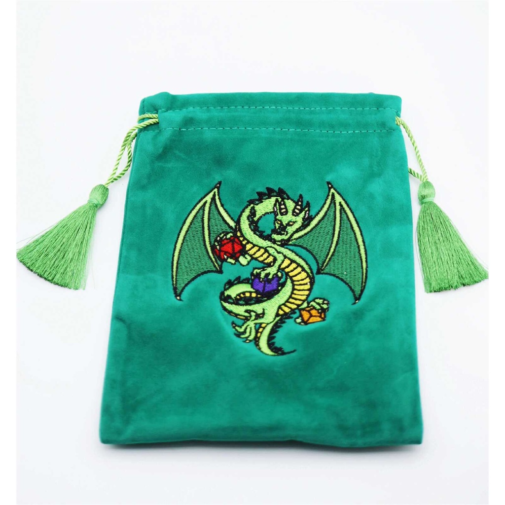 Foam Brain - Dice Bag - Green Dragon