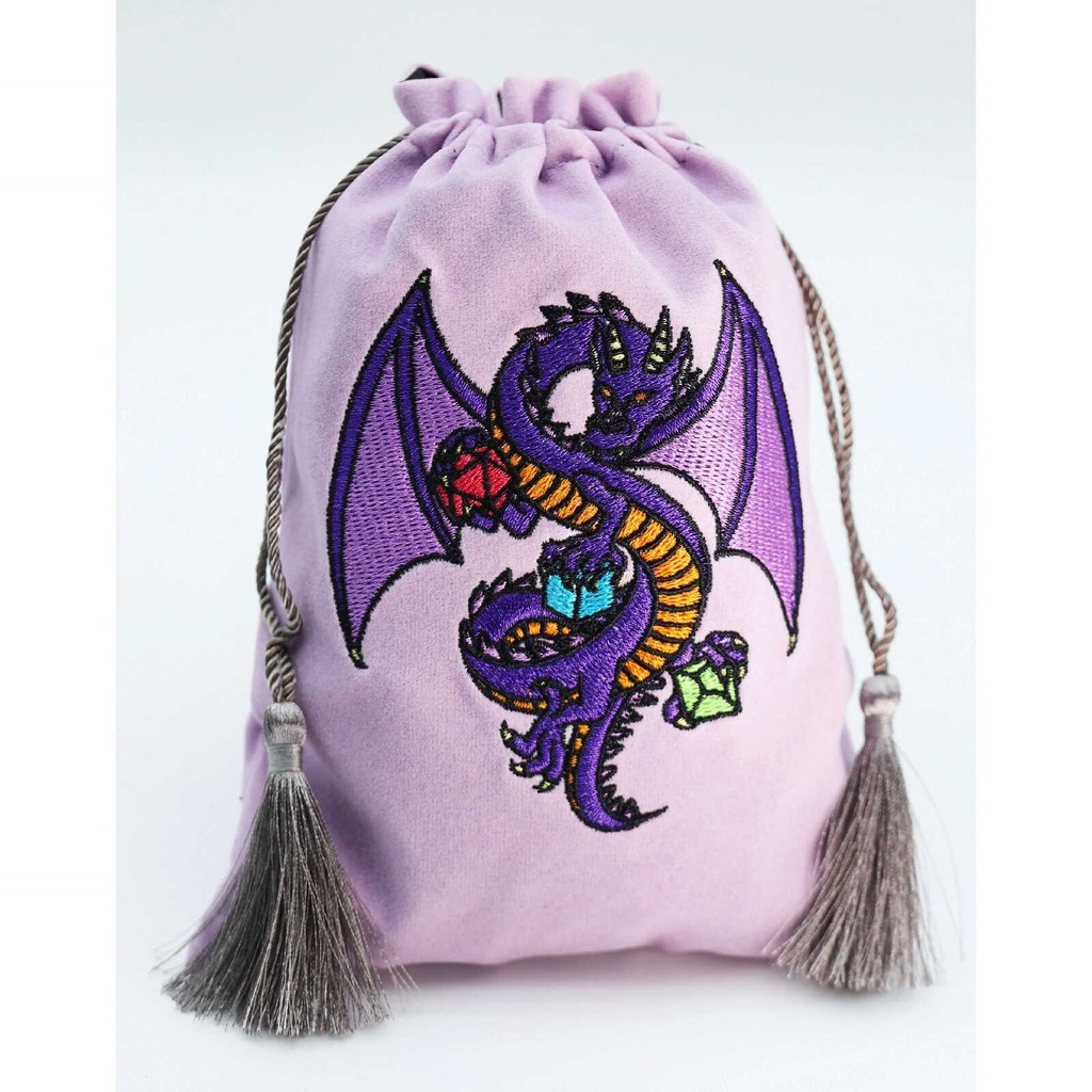 Foam Brain - Dice Bag - Purple Dragon