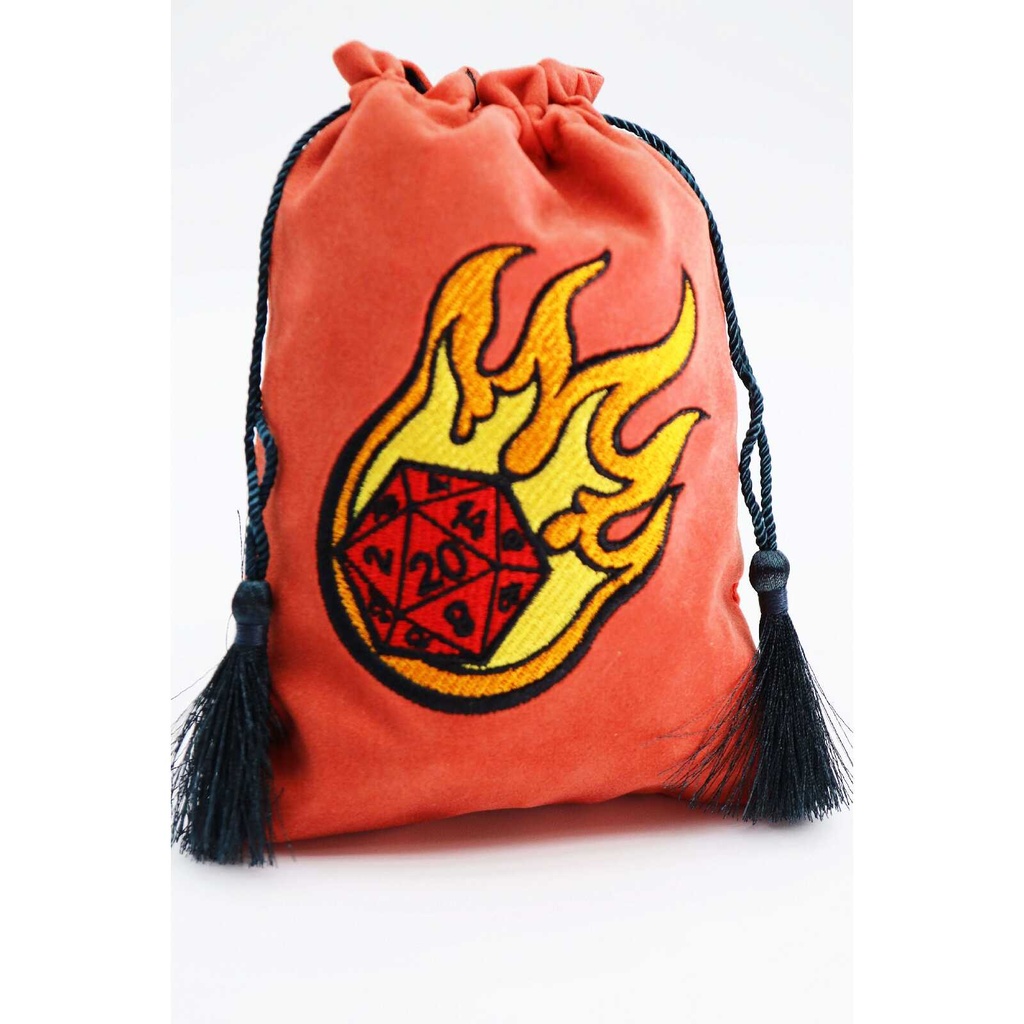 Foam Brain - Dice Bag - Dice Fire Ball