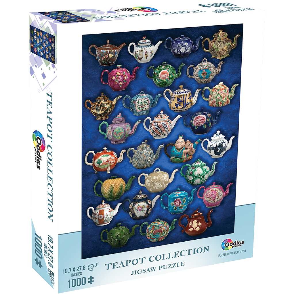 Puzzle: Teapot Collection 1000pc