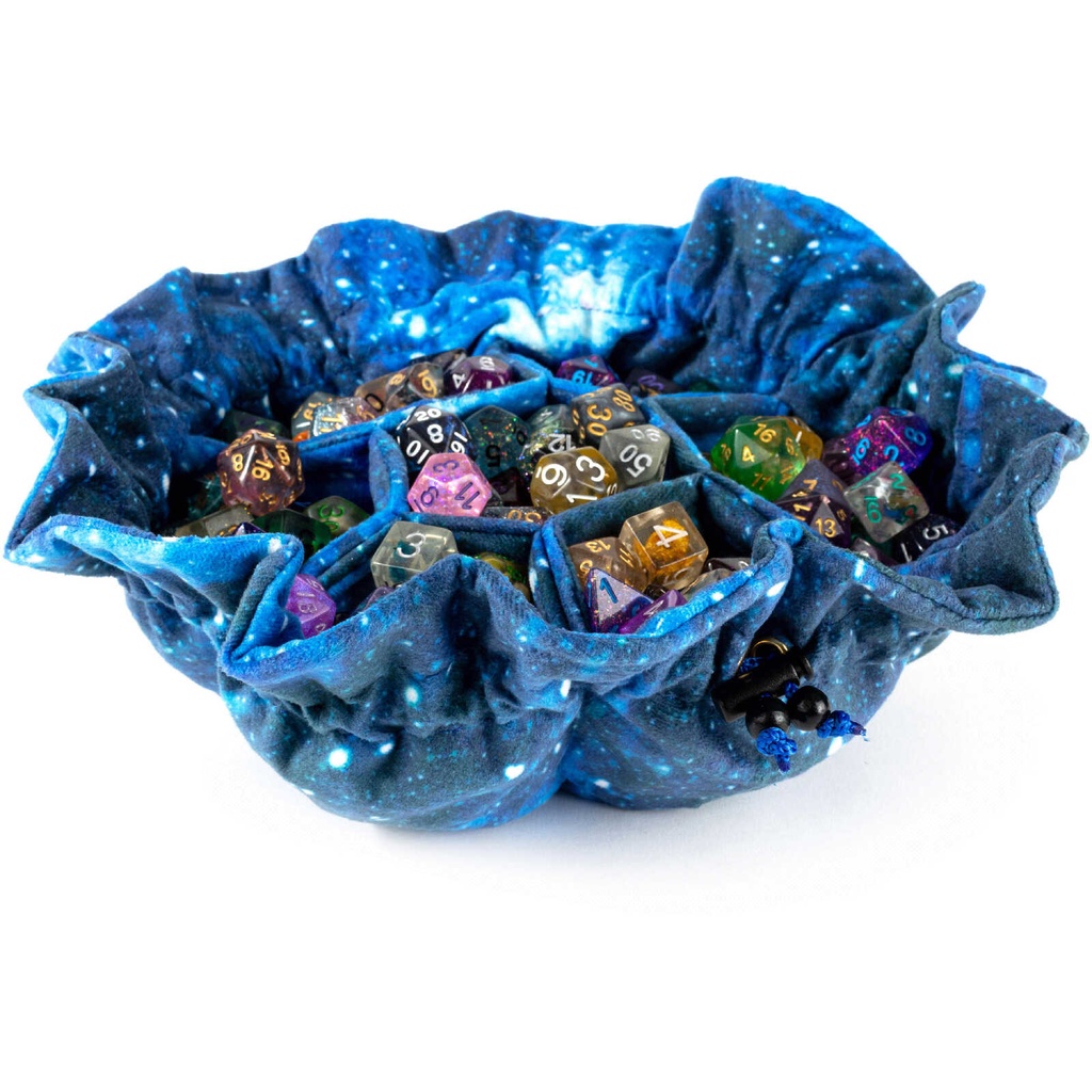 Dice Bag with Pockets: Galaxy