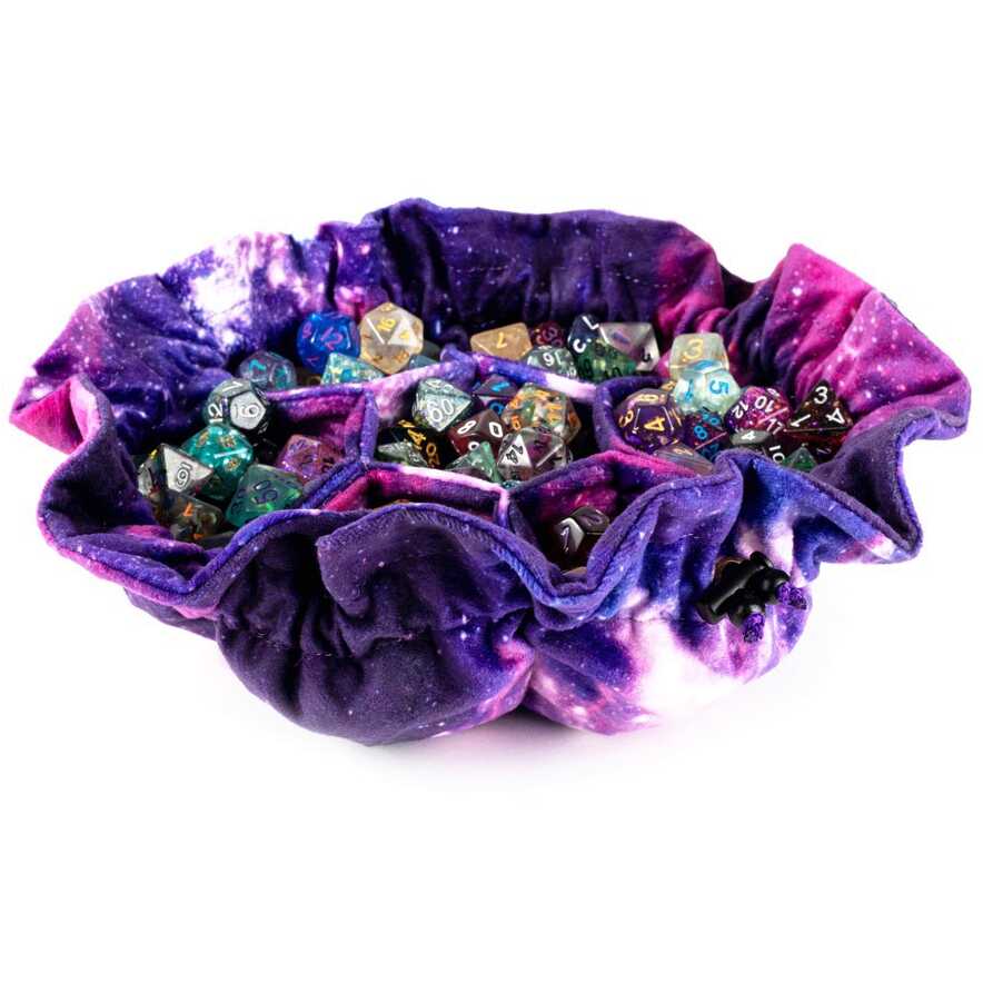 Dice Bag with Pockets: Nebula