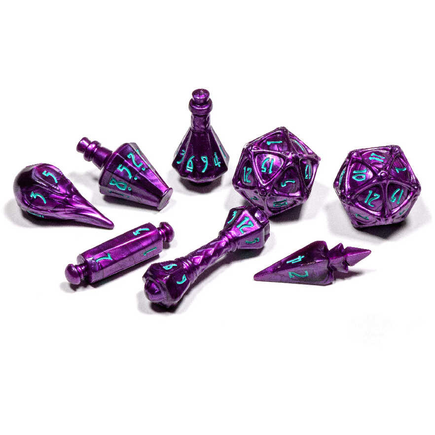 PolyHero Wizard 8 Dice Set Wizardstone