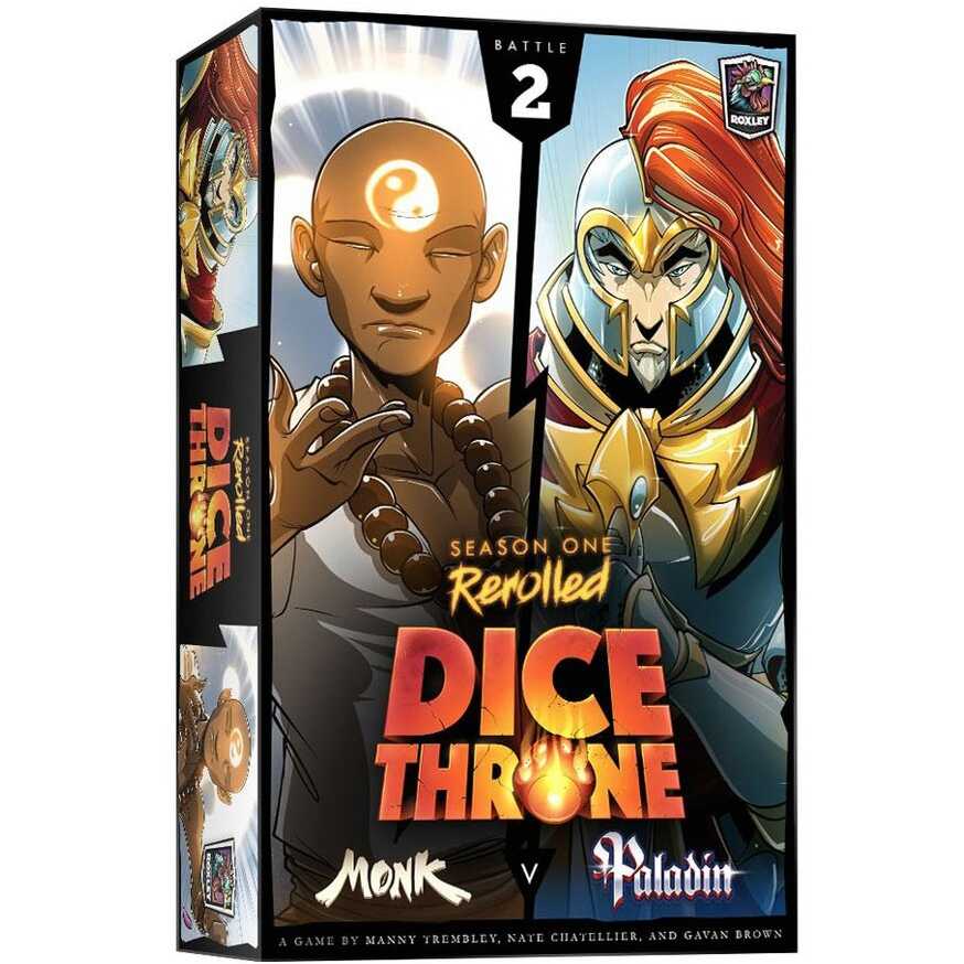 Dice Throne: Season 1R Box 2 - Monk vs Paladin