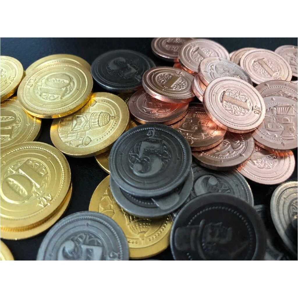 50 Metal Industrial Coin Upgrade Set