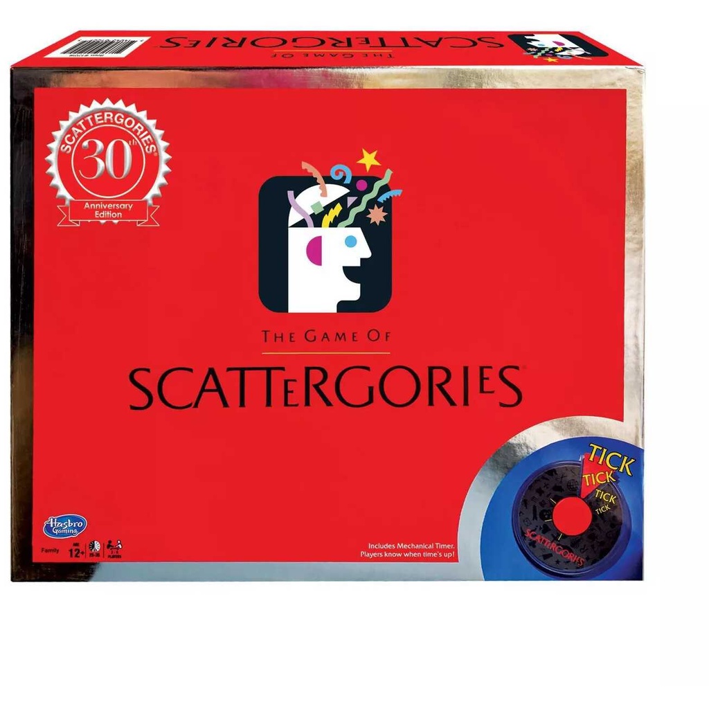 Scattergories 30th Anniversary Edition