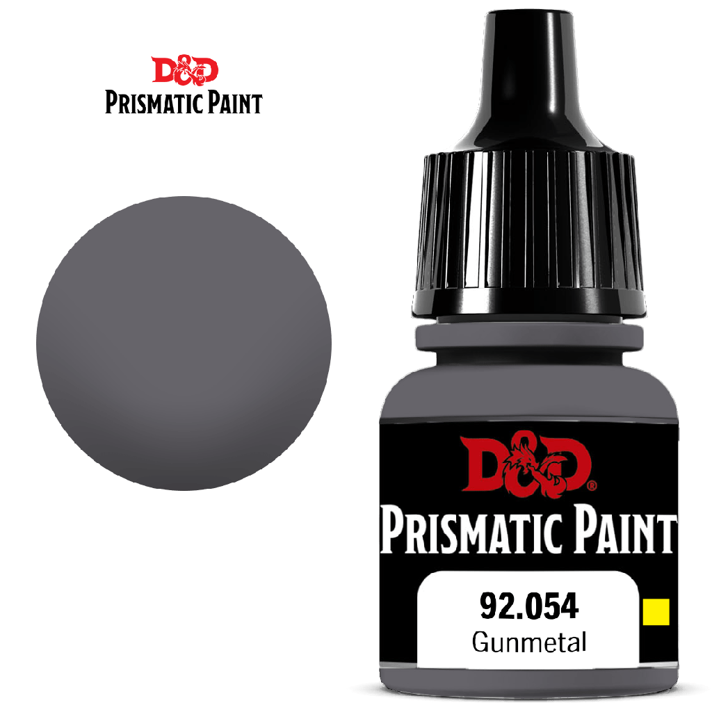 Dungeons & Dragons Prismatic Paint: Gunmetal (Metallic) 92.054