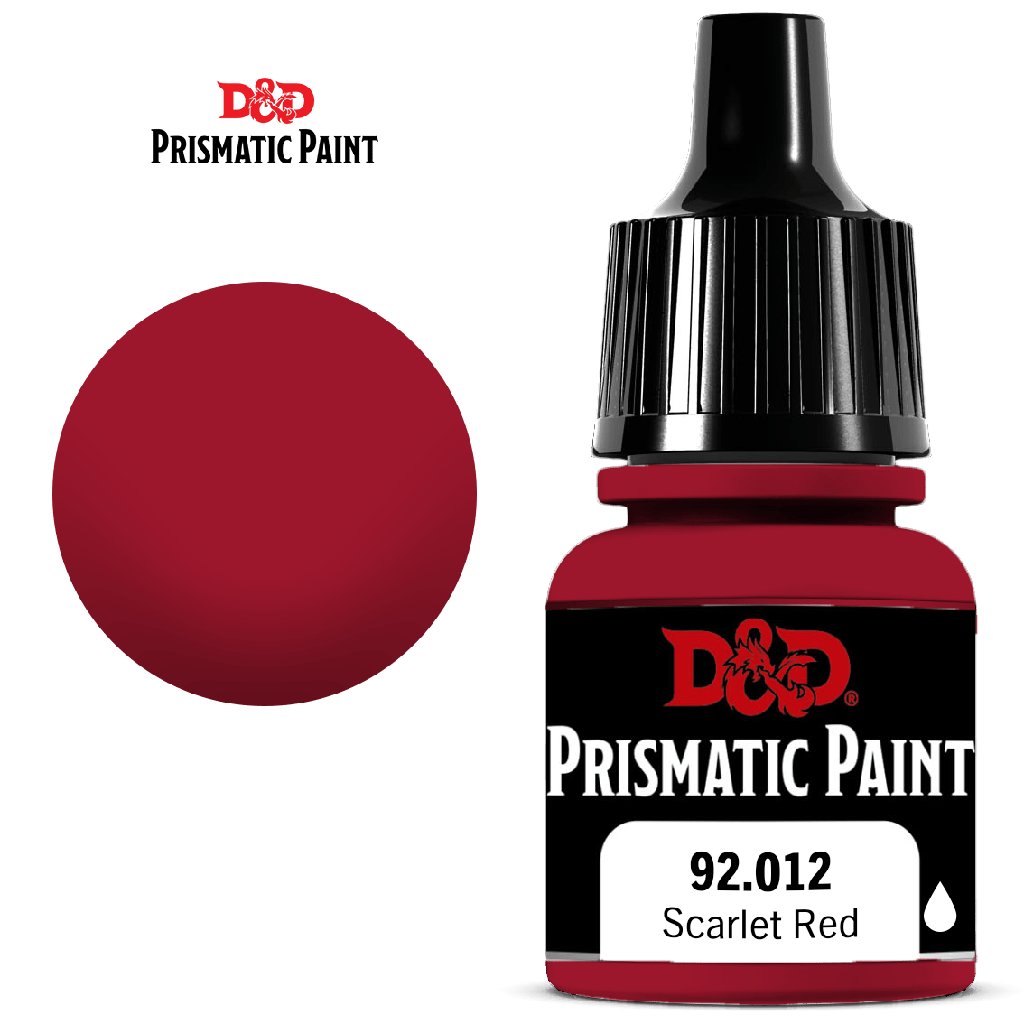 Dungeons & Dragons Prismatic Paint: Scarlet Red 92.012