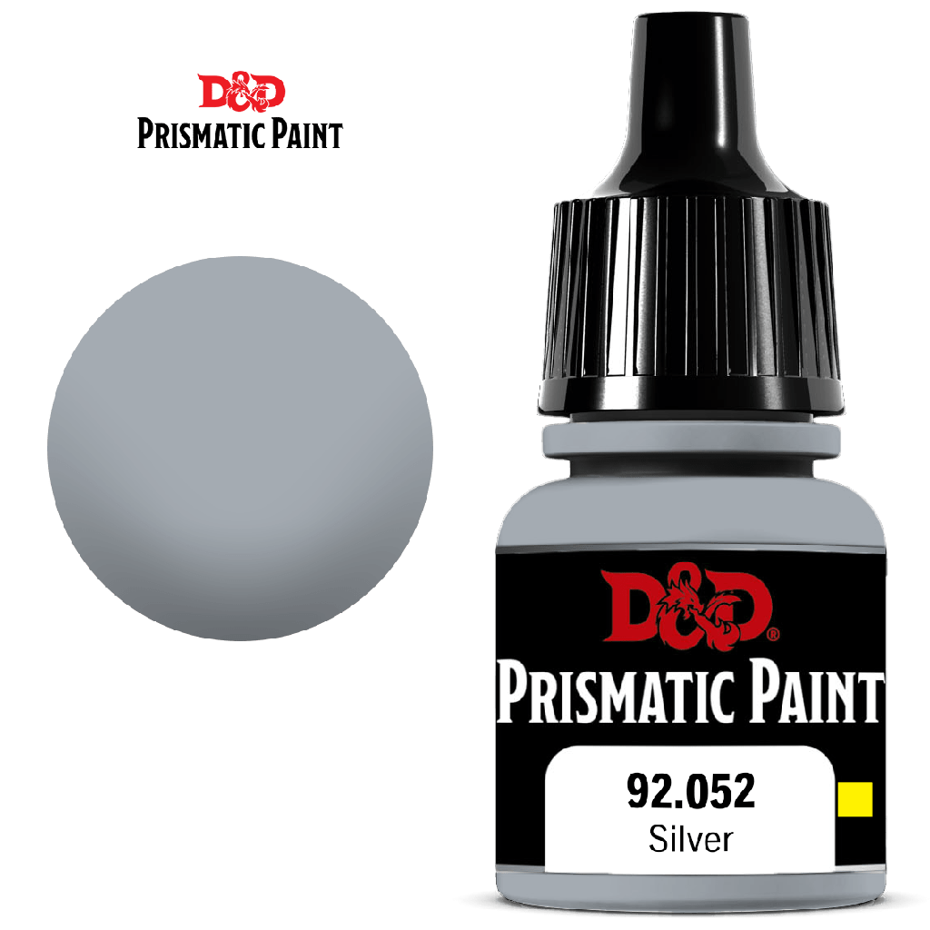 Dungeons & Dragons Prismatic Paint: Silver (Metallic) 92.052