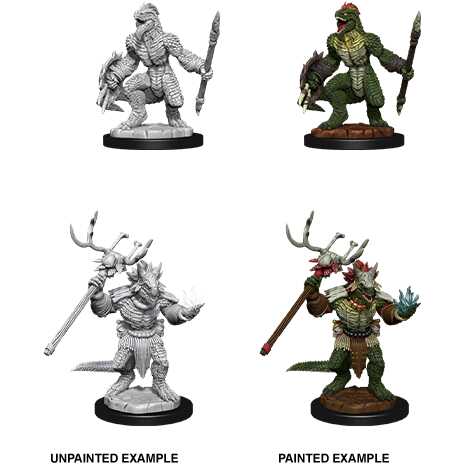 D&D Nolzur's Marvelous Miniatures: Lizardfolk & Lizardfolk Shaman