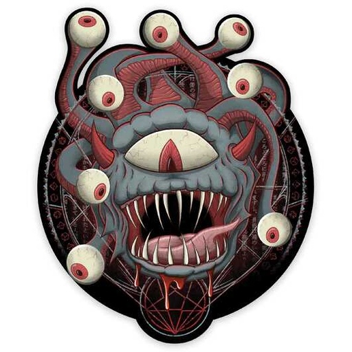 [FORGE_GS-STK-BEHOLD] Forged - Beholder Waterproof Die Cut Vinyl Sticker