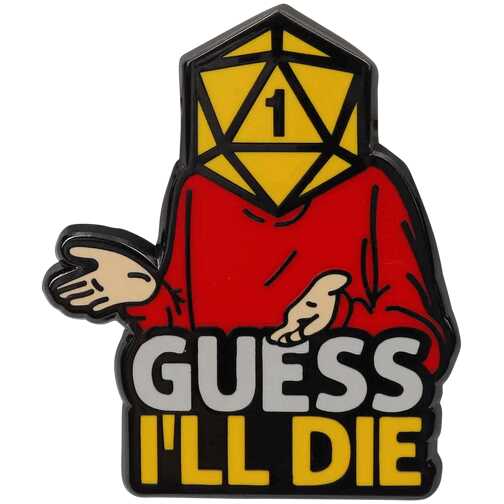 [FORGE_GS-PIN-GUESSILLDIE] Forged - Guess I'll Die Enamel Pin