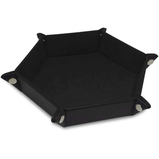 [BCW_DTHEXBLK] Dice Tray - Hexagon Black