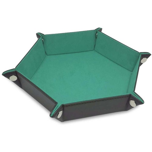 [BCW_DTHEXGRN] Dice Tray - Hexagon Green