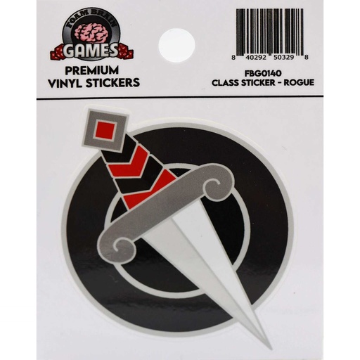 [FOM_0140] Foam Brain - Class Sticker: Rogue