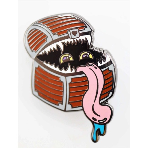 [FOM_3018] Foam Brain - Monster Index Enamel Pin: Mimic