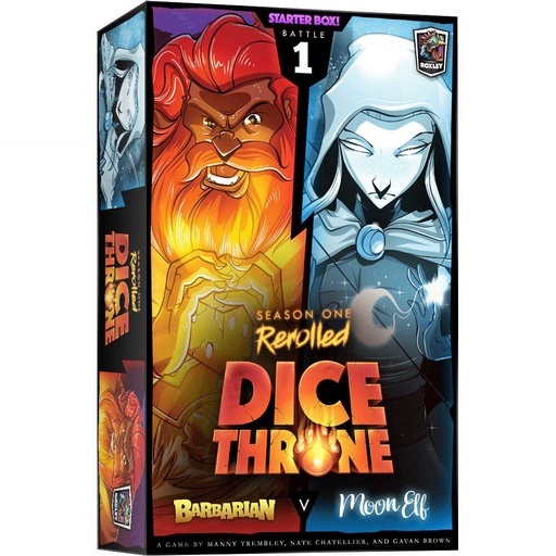 [ROX_636] Dice Throne: Season 1R Box 1 - Barbarian vs Moon Elf