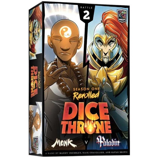 [ROX_637] Dice Throne: Season 1R Box 2 - Monk vs Paladin