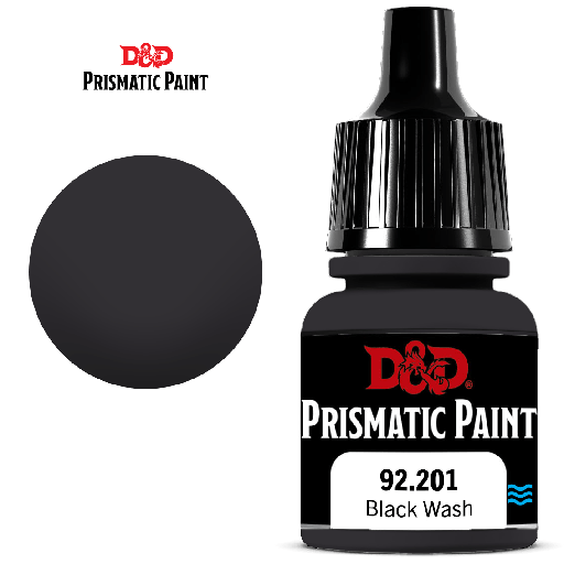 [WZK_67104] Dungeons & Dragons Prismatic Paint: Black Wash 92.201