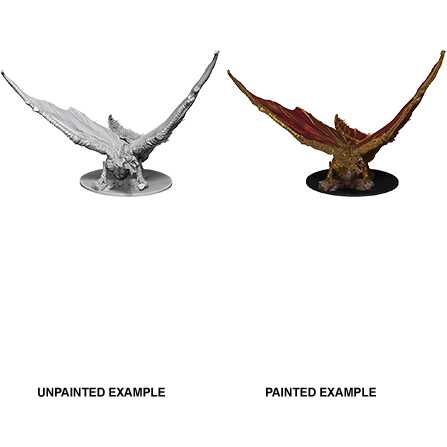 [WZK_73711] D&D Nolzur's Marvelous Miniatures: Young Brass Dragon