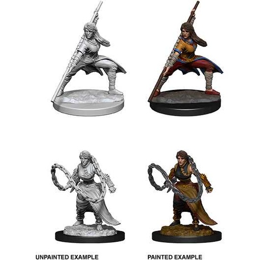 [WZK_90225] D&D Nolzur's Marvelous Miniatures: Human Monk Female